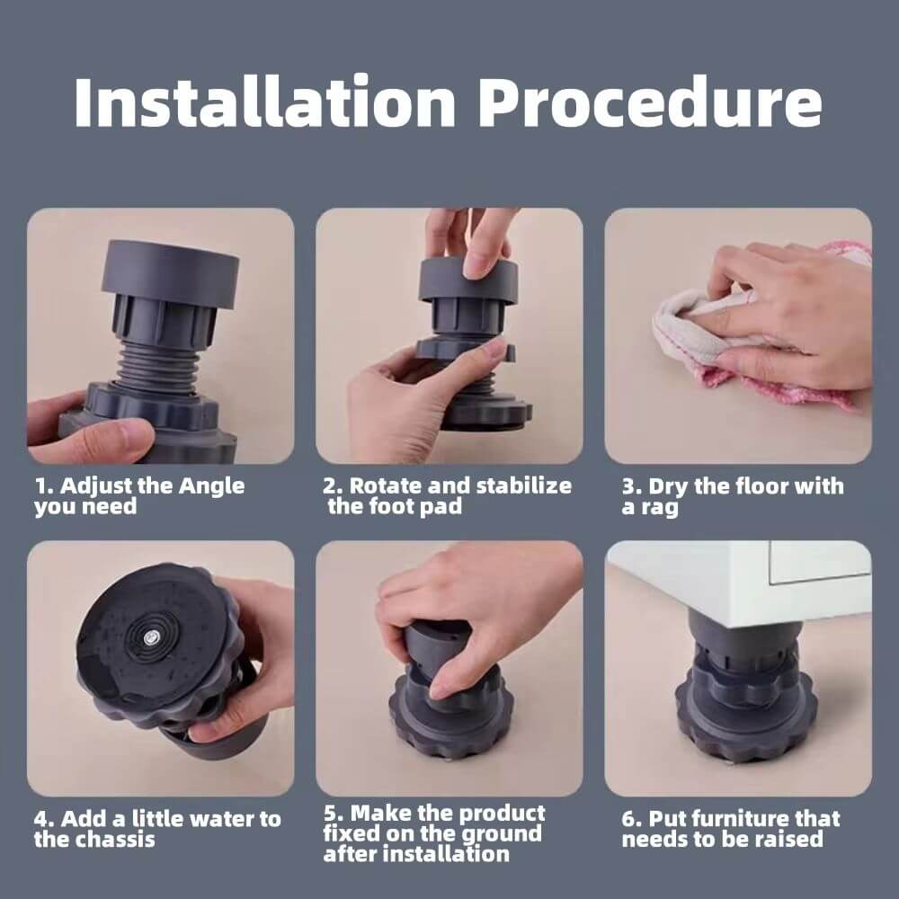 Anti Vibration Washing Machine Pads