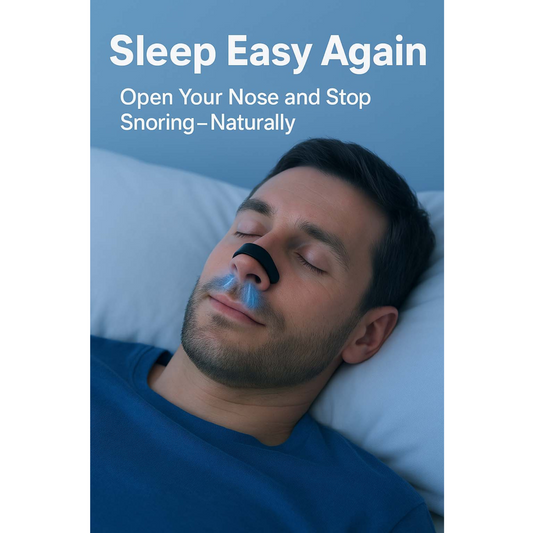 Magnetic Breathing Nasal Strips